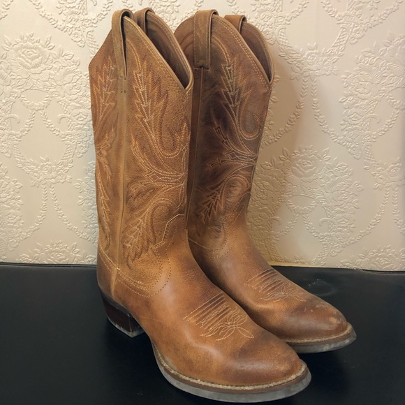 Justin Boots Other - Justins Leather Boots Cowboy 8.5 D
